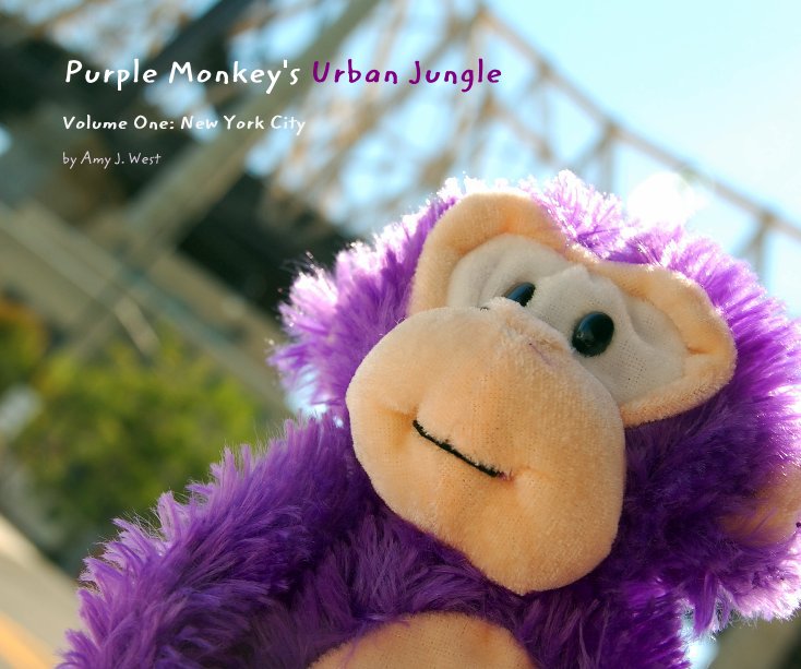 View Purple Monkey's Urban Jungle by Amy J. West