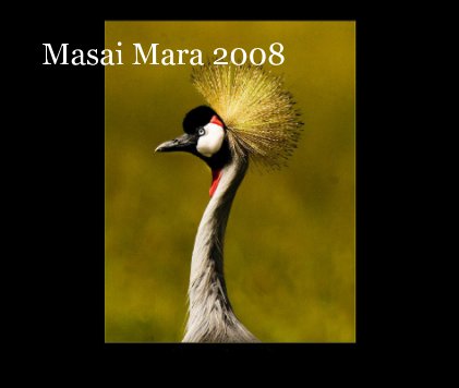 Masai Mara 2008 book cover