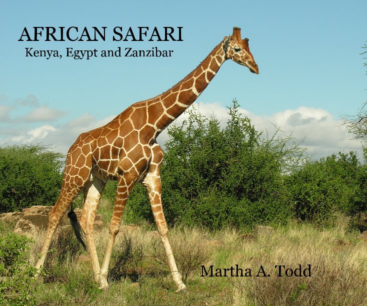 Visualizza AFRICAN SAFARI Kenya, Egypt and Zanzibar Martha A. Todd di Martha A. Todd