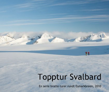 Topptur Svalbard book cover