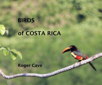 BIRDS of COSTA RICA book cover