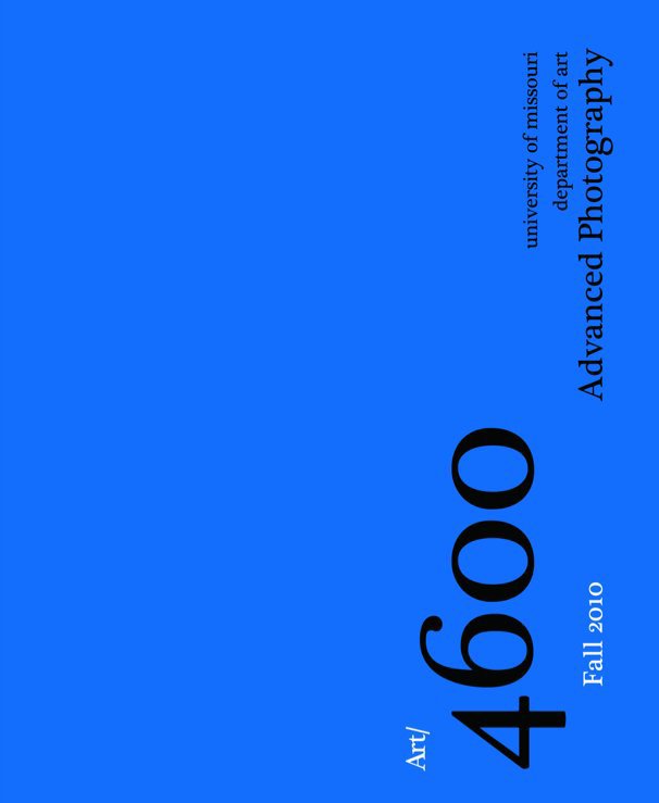 Ver Art 4600 Fall 2010 por Joe Johnson