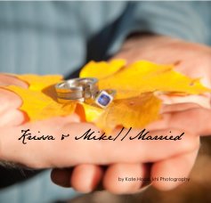 Krissa & Mike//Married book cover