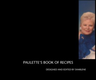 PAULETTE'S BOOK OF RECIPES book cover