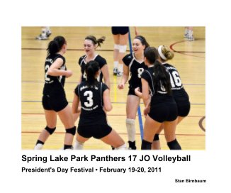 Spring Lake Park Panthers 17 JO Volleyball book cover