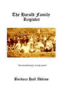 The Harold Family Register book cover