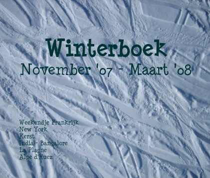 Winterboek '07-'08 book cover