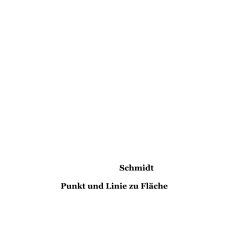 Punkt und Linie zu FlÃ¤che book cover