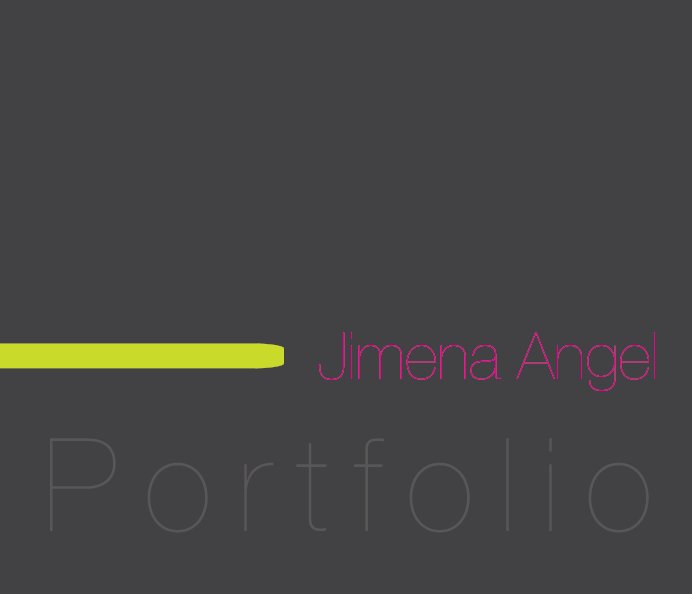View My portfolio by jimena Angel