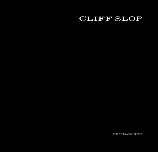 View CLIFF SLOP by BERNS OV HKH