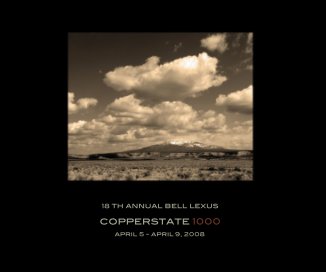 18th annual bell lexus copperstate 1000 book cover