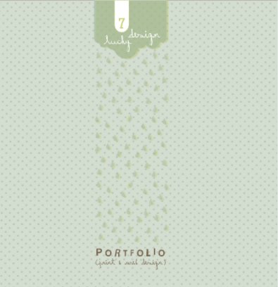Lucky Design 7 Portfolio book cover