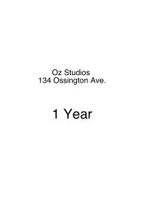 Oz Studios Yearbook book cover