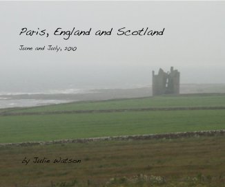 Paris, England and Scotland book cover