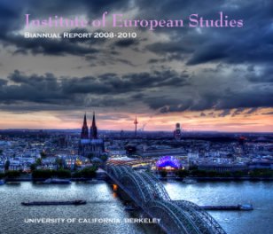 Institute of European Studies Biannual Report book cover