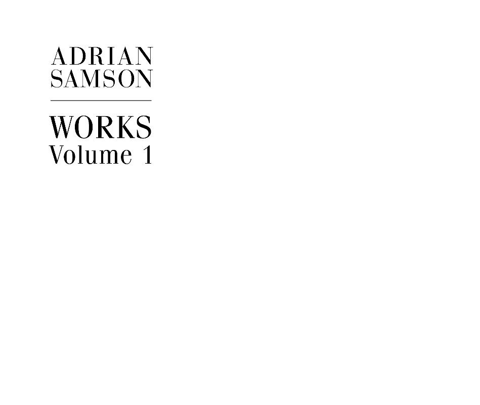 View Works by Adrian Samson