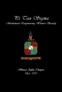 Pi Tau Sigma Mechanical Engineering Honors Society book cover