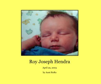 Roy Joseph Hendra book cover