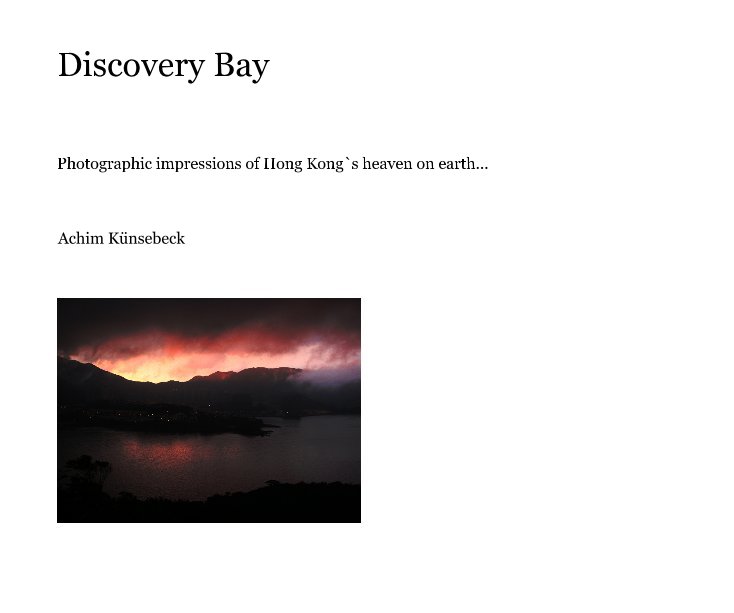 Bekijk Discovery Bay op Achim Künsebeck