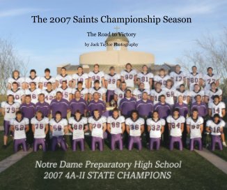The 2007 Saints Championship Season book cover