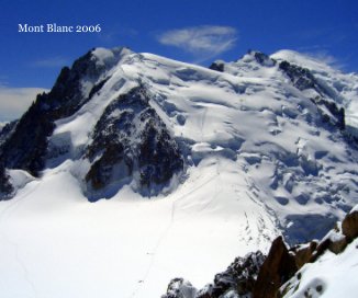 Mont Blanc 2006 book cover