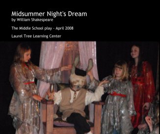 Midsummer Night's Dream by William Shakespeare book cover