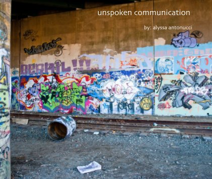 unspoken communication by: alyssa antonucci book cover