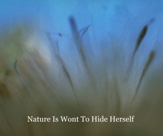Nature Is Wont To Hide Herself book cover