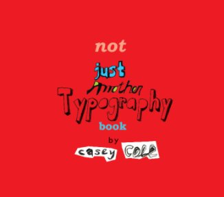 Not Just Another Typography Book book cover
