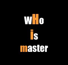 WHo is master book cover