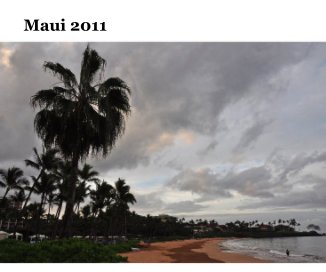 Maui 2011 book cover