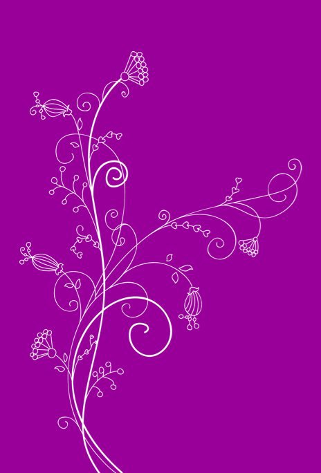 Ver Purple Floral Swirl por solarhalo