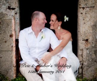 Amber & Petes Wedding book cover