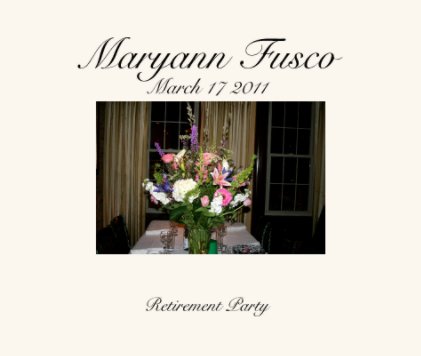 Maryann Fusco
March 17 2011 book cover