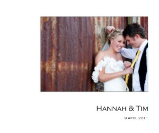 Hannah & Tim book cover