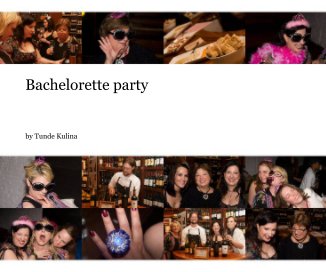 Bachelorette party book cover