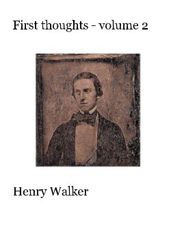 First thoughts - volume 2 book cover