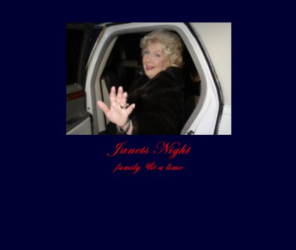 Janets Night family & a limo book cover