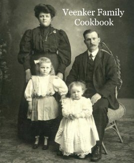 Veenker Family Cookbook book cover