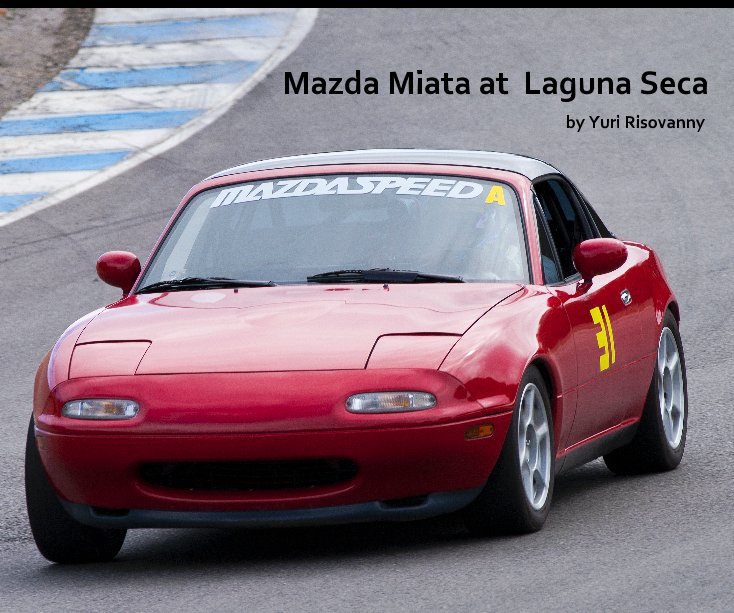 View Mazda Miata at Laguna Seca by Yuri Risovanny