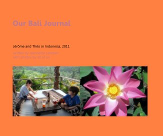 Our Bali Journal book cover