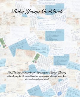 Ruby Young Cookbook book cover