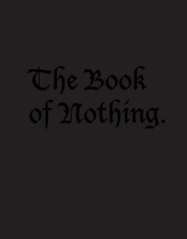 The Book of Nothing book cover