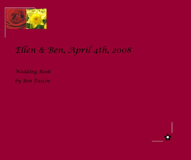 View Ellen & Ben, April 4th, 2008 by Ben Pascoe