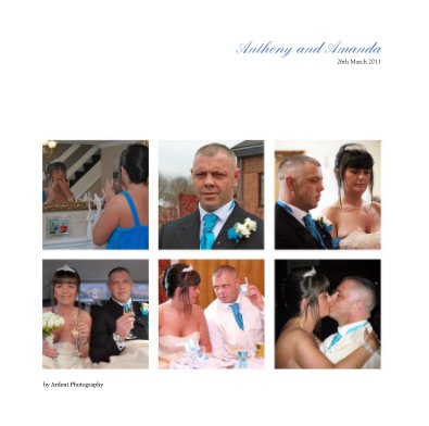 Anthony and Amanda 26th March 2011 book cover