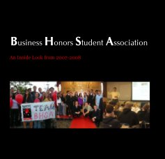 Business Honors Student Association book cover