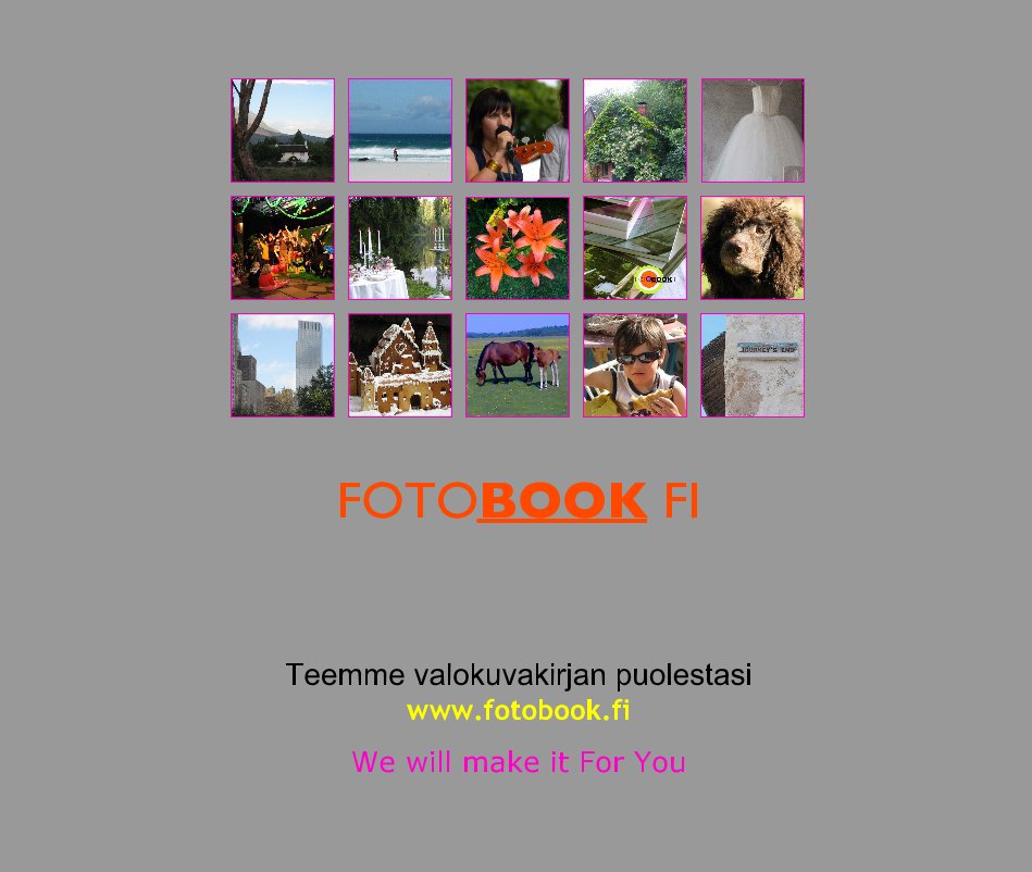 View FOTOBOOK FI by We will make it For You