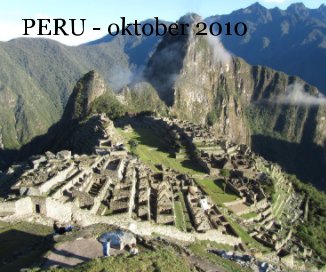 PERU - oktober 2010 book cover