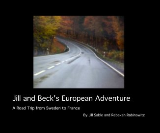 Jill and Beck's European Adventure book cover