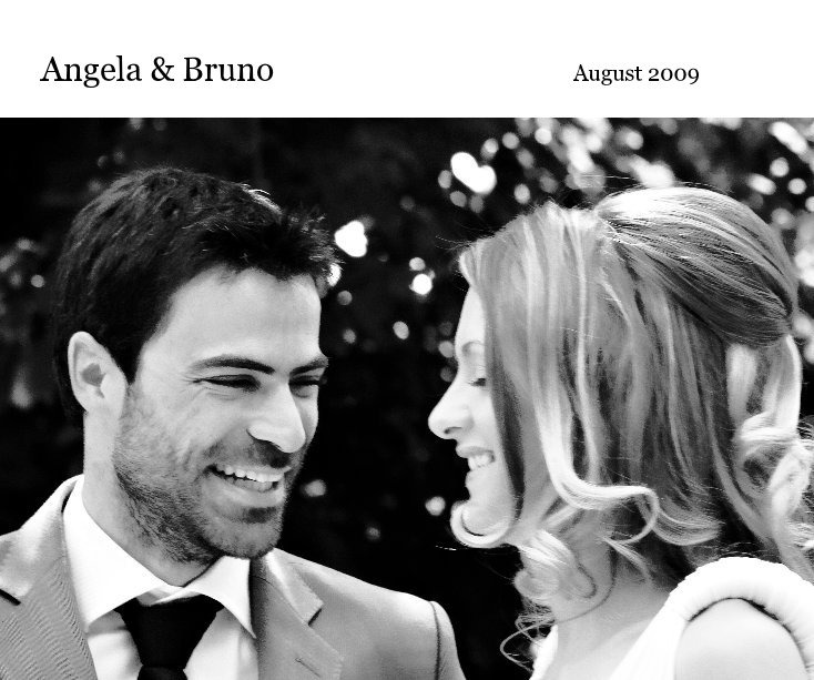 Bekijk Angela & Bruno August 2009 op Tracy McGibbon
